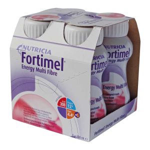 Fortimel Multifibre 200 Erdbeer 24 Stk.