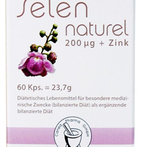 Selen Naturel 200 + Zink Kapseln 60 Stk.