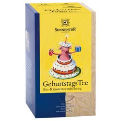 Sonnentor Geburtstagstee bio, Doppelkammerbeutel