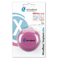 Zahnseide Miradent Mirafloss Fine 50 Stk.