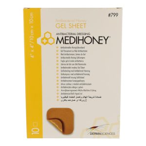 Medihoney Gel Sheet 10 Stk. 10 x 10 cm