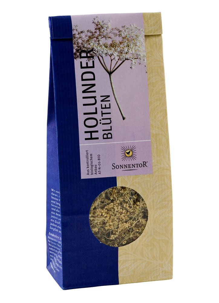 Sonnentor Holunderblüten gerebelt bio, 80 g