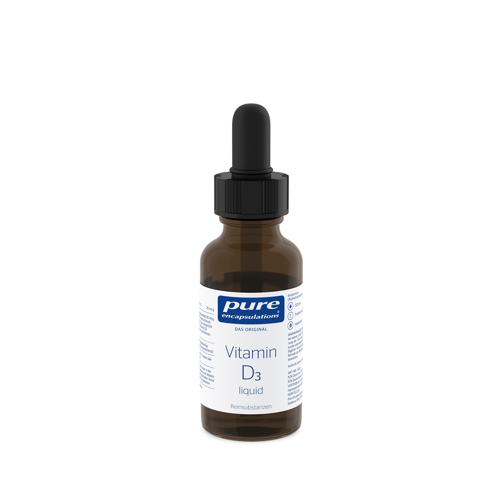 Pure Encapsulations Vitamin D3 liquid Tropfen 22,5 ml