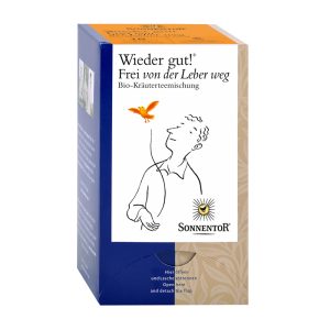 Sonnentor Wieder gut! Frei von der Leber weg Kräutertee 18 Btl. BIO