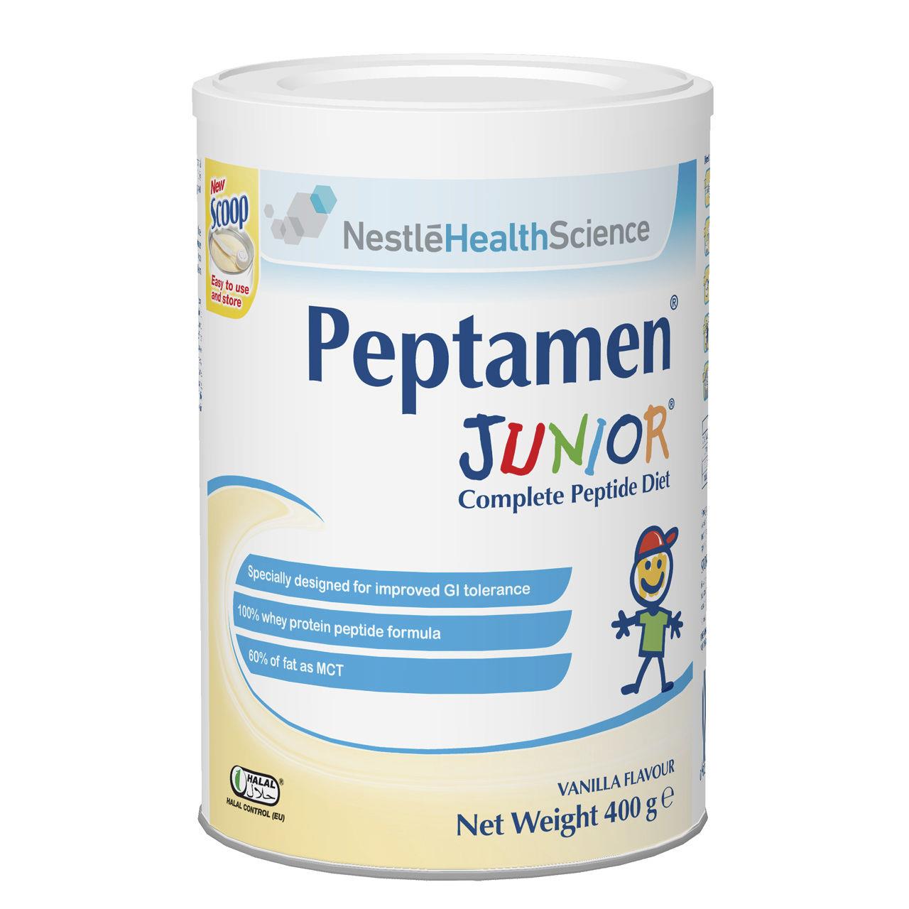 Peptamen Junior 400g Vanille 12 Stk.