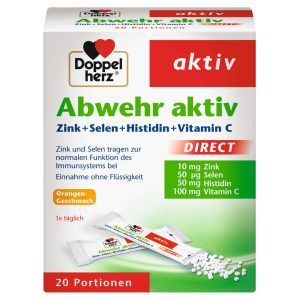 Doppelherz Abwehr aktiv Direct Zink + Selen + Histidin 20 Pkg.
