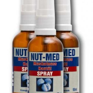 Nut-med Muskatnuss Hautöl 3 x 55 ml