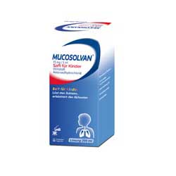Mucosolvan 15 mg/5 ml Saft für Kinder 200 ml