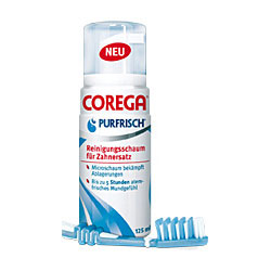 Corega Purfrisch Reinigungsschaum 125 g