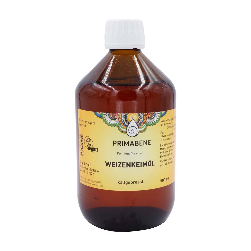 NPD Weizenkeim Öl kaltgepresst 500 ml