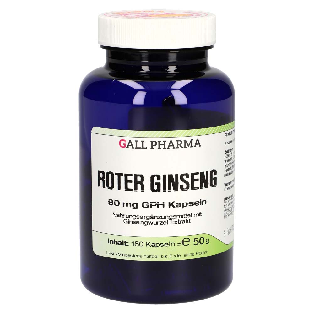 Gall Pharma Roter Ginseng Kapseln 180 Stk.