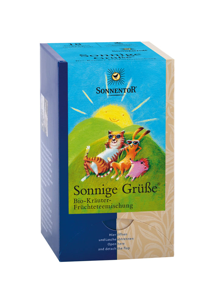 Sonnige Grüße bio, Doppelkammerbeutel