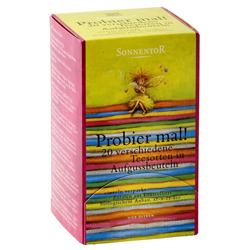 Sonnentor Tee-Probier mal! bio, Aufgussbeutel, 20 Stk.