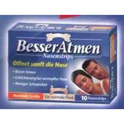 Gebro BESSER ATMEN Nasenpflaster L beige öffnet sanft die Nase – 30 Stk