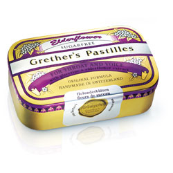 Grethers Pastillen Elderflower zuckerfrei 110 g