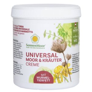 SonnenMoor Universal Kräuter Creme + Murmeltierfett 500 g