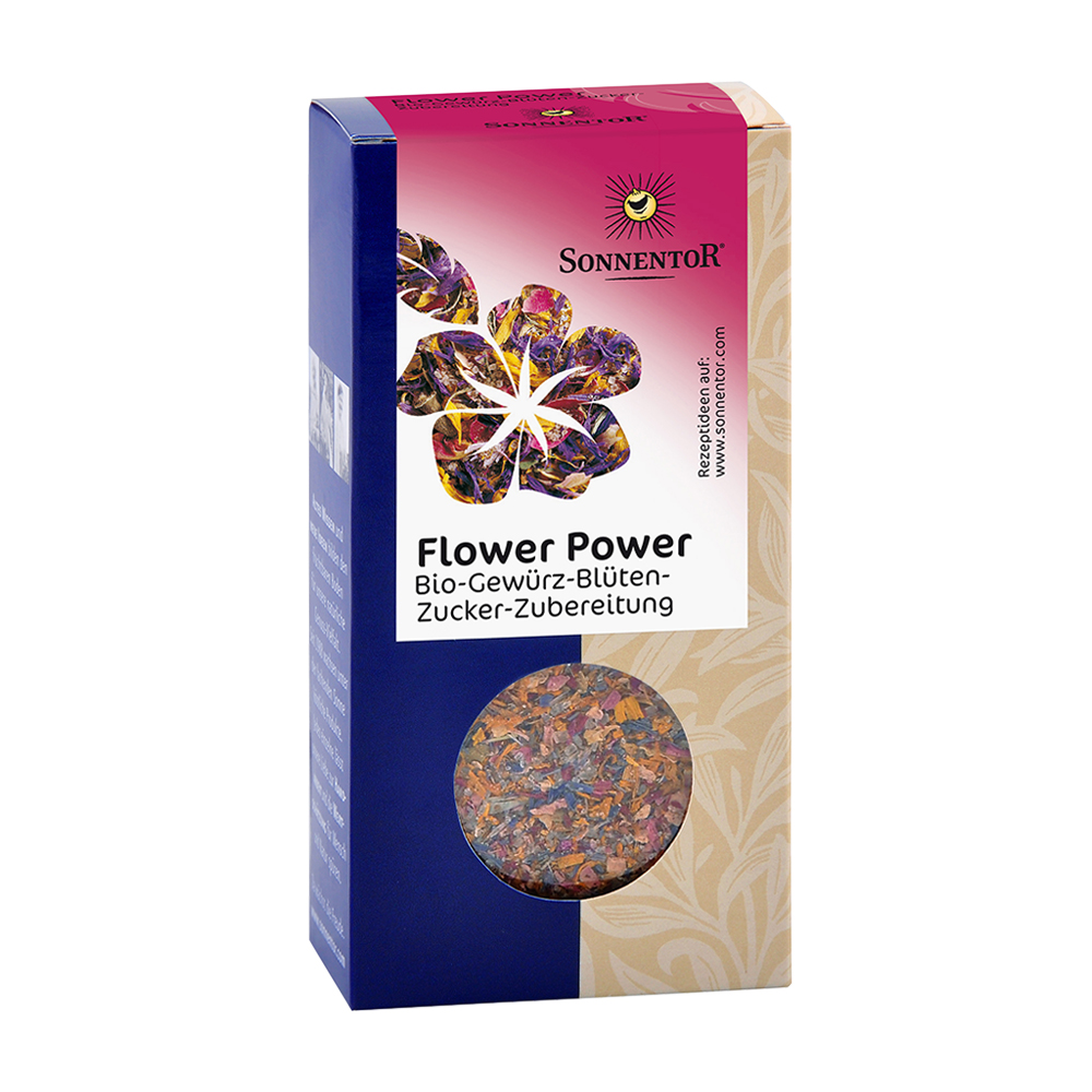 Sonnentor Flower Power Gewürz-Blüten-Zubereitung Packung 35 g BIO