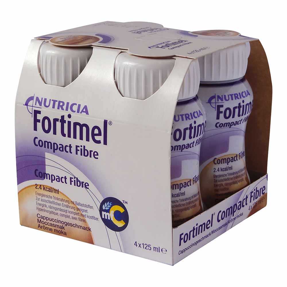 Nutricia Fortimel Compact Fibre 125 24 Stk. Mocca
