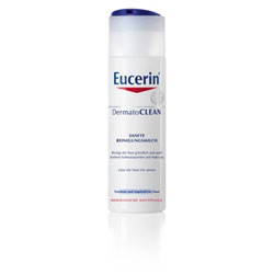 Eucerin DERMATOCLEAN sanfte Reinigungsmilch für trockene und empfindliche Haut