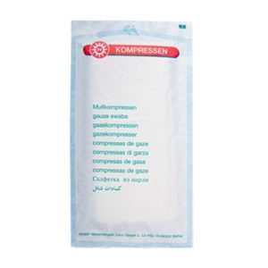 Noba Mullkompresse steril 16-fach 10 x 20 cm 70 Stk.