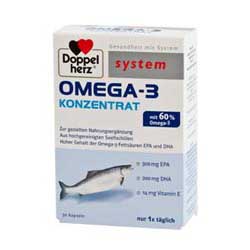 Doppelherz System Omega-3 Konzentrat 120 Stk.