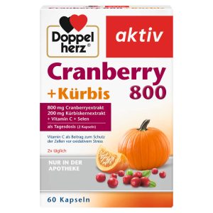 Doppelherz Cranberry + Kürbis Kapseln 60 Stk.