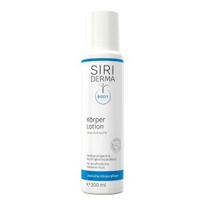 Siriderma Basische Körperlotion ohne Duftstoffe 200 ml