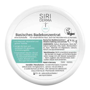 Siriderma Basisches Badekonzentrat 75 g