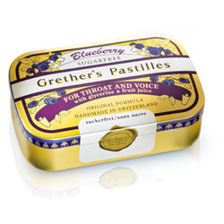 Grethers Pastillen Blueberry zuckerfrei 110 g