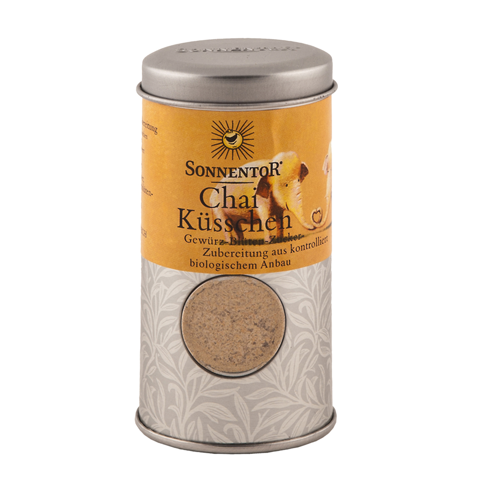 Sonnentor Chai Küsschen Gewürz-Blüten-Zubereitung Streudose 70 g BIO