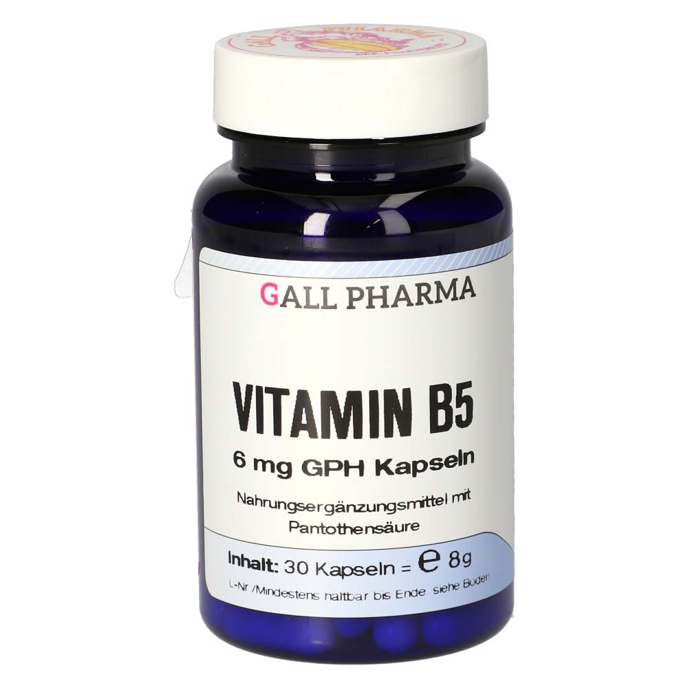 Vitamin B5 Kapseln 6mg