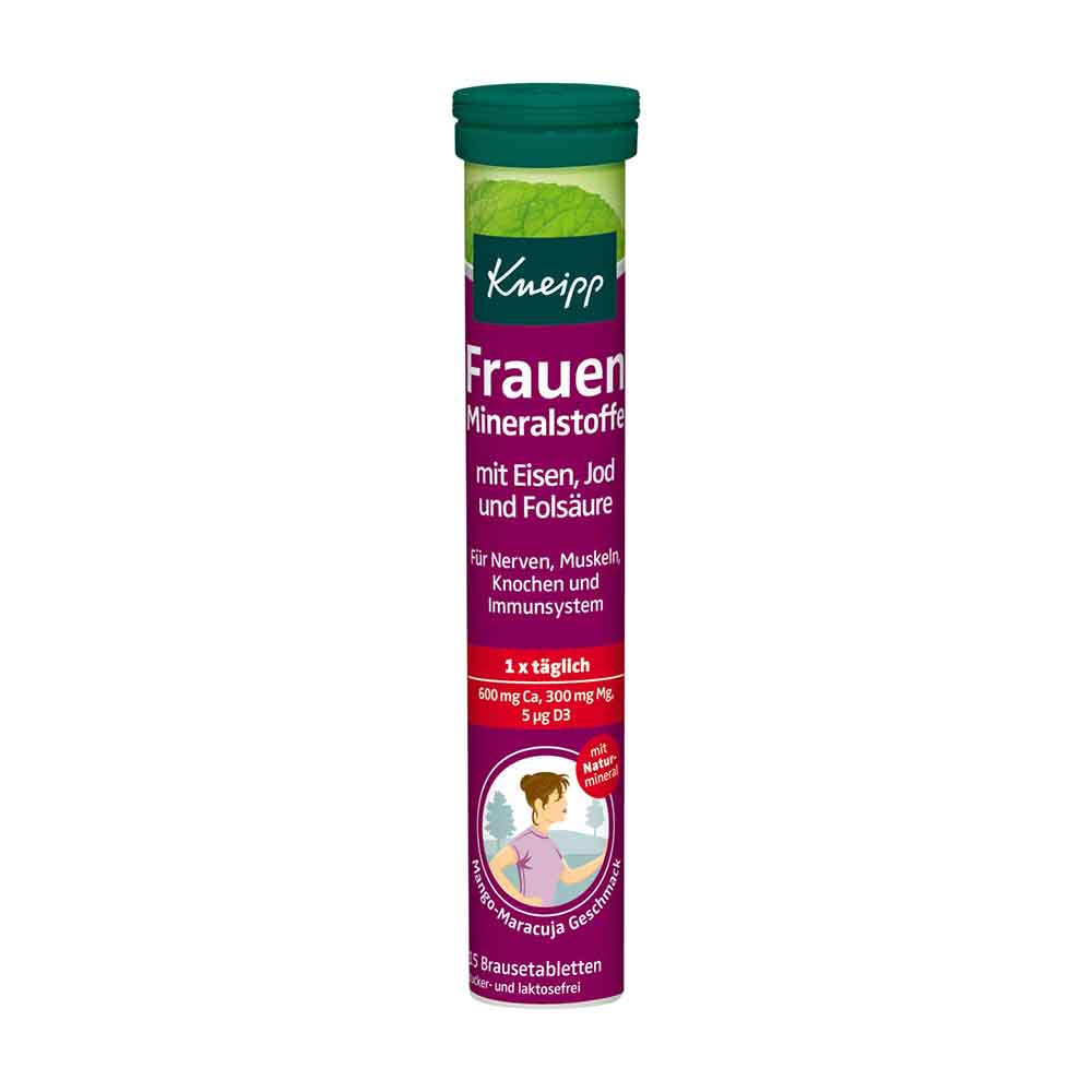 Kneipp Frauen Mineralstoffe Brausetabletten 15 Stk.