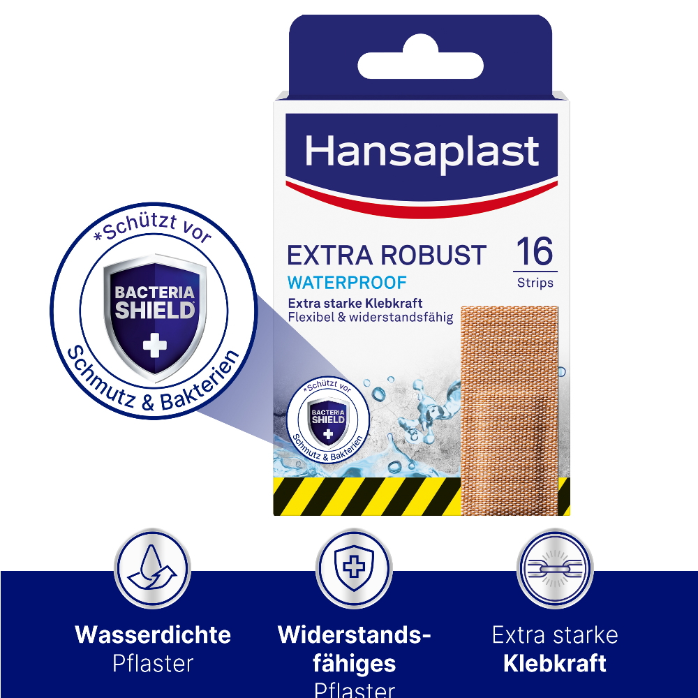 Hansaplast Extra Robust Waterproof Strips