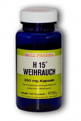 Gall Pharma Weihrauch Kapseln H15 350mg 750 Stk.