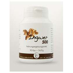 Ingwer Kapseln 500 mg 90 Stk.