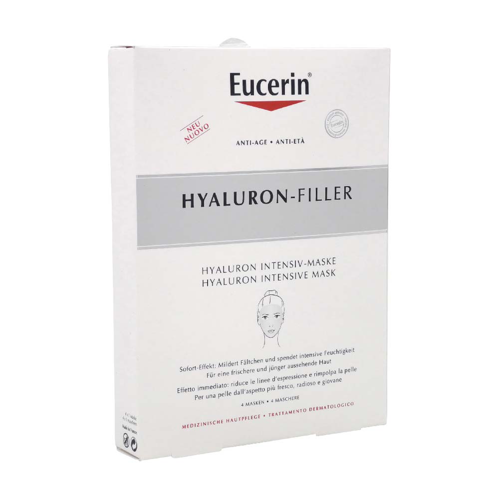 Eucerin Hyaluron-Filler Intensiv-Maske 4 Stk.