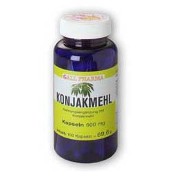 Konjakmehl 600mg Kapseln