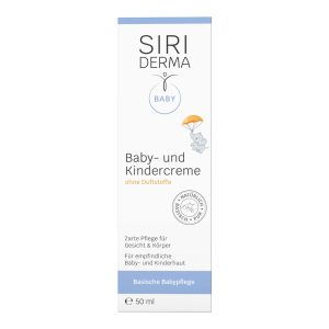 Siriderma Basische Baby- und Kindercreme 50 ml