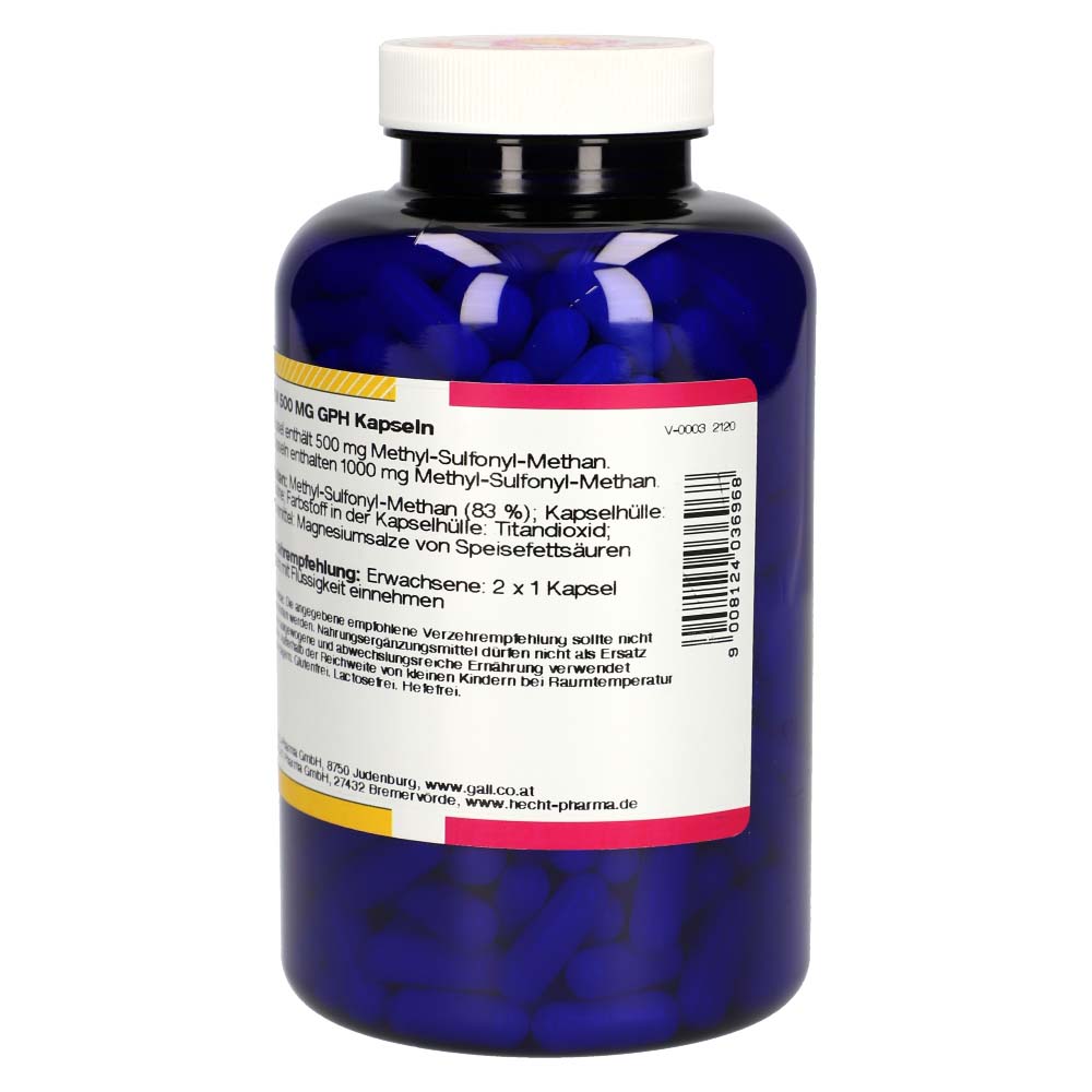 Gall Pharma MSM 500 mg Kapseln 360 Stk.