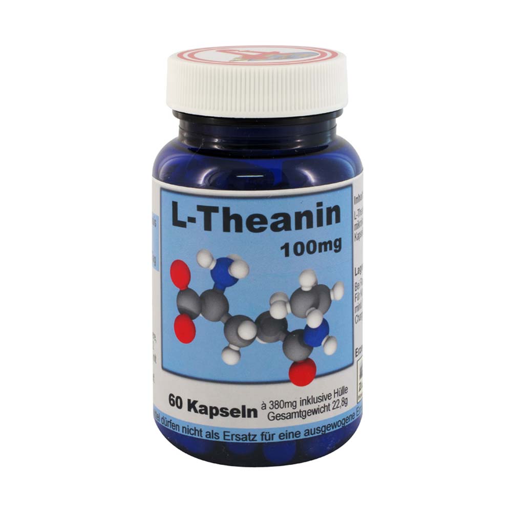 L – THEANIN 100mg Kapseln – Aminosäure aus Grüntee
