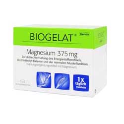 Biogelat Magnesium 375 mg Filmtabletten 90 Stk.