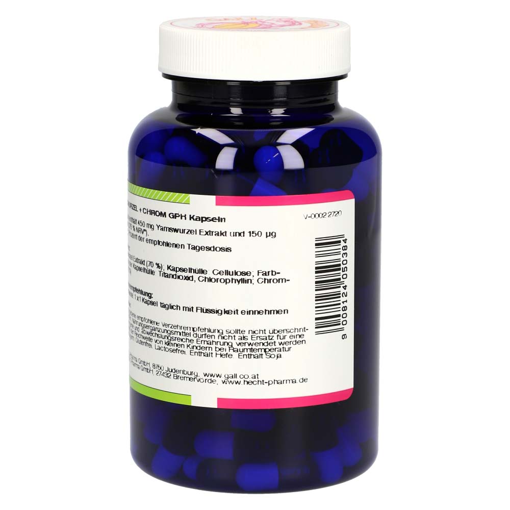 Gall Pharma Yamswurzel Kapseln + Chrom 180 Stk.