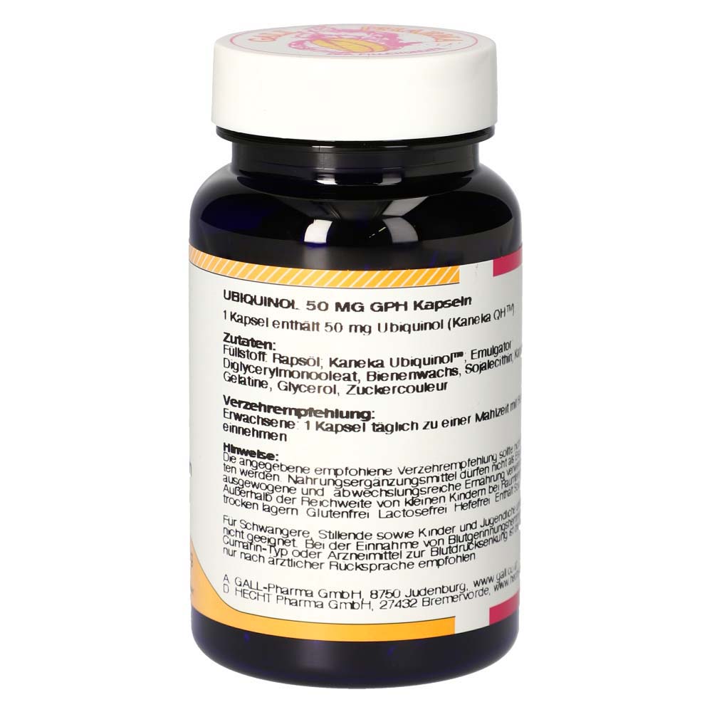 Ubiquinol 50mg Kapseln