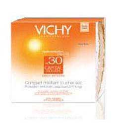 Vichy IDEAL SOLEIL mattierendes Kompakt-Make-Up LSF 30 hell