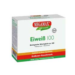 Megamax Milch+Molke Eiweiß Erdbeer 400 g