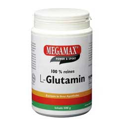 Megamax L-Glutamin Pulver 500 g