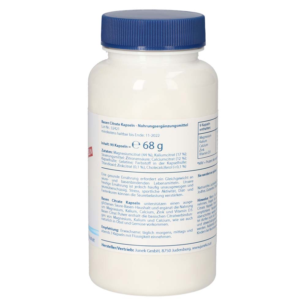 Basen Citrate Kapseln