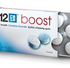 CB12 Boost Kaugummi Strong Mint 10 Stk.