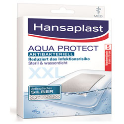 Hansaplast Aqua Protect MED antibakteriell XXL