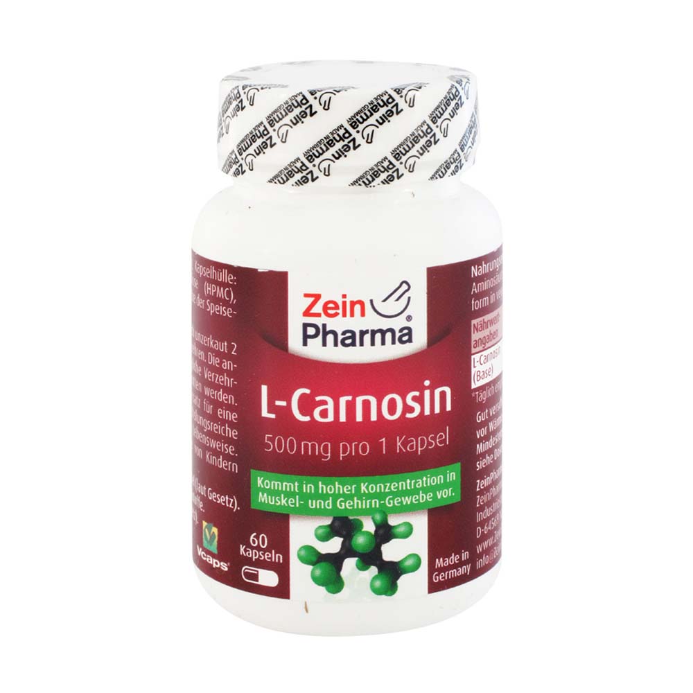 ZeinPharma L-Carnosin 500 mg Kapseln 60 Stk.